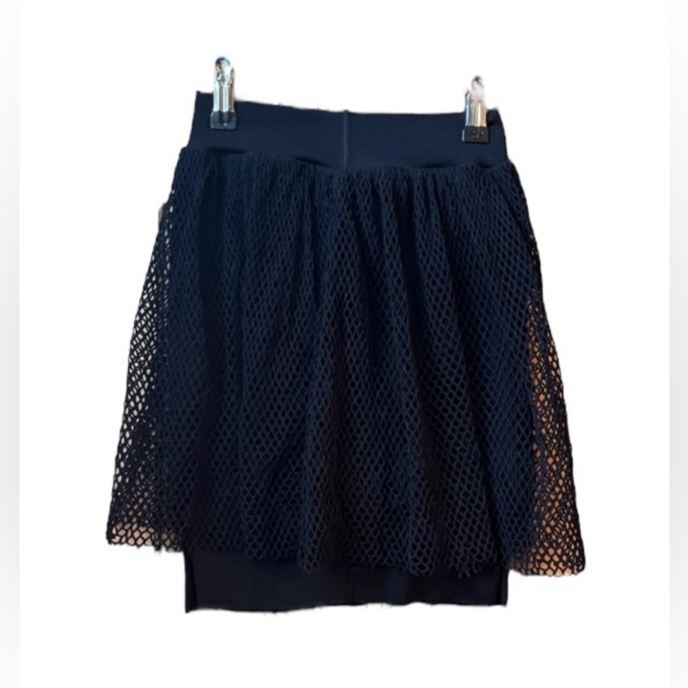 NWOT Free People Mesh Layered Skirt - Picture 5 of 9